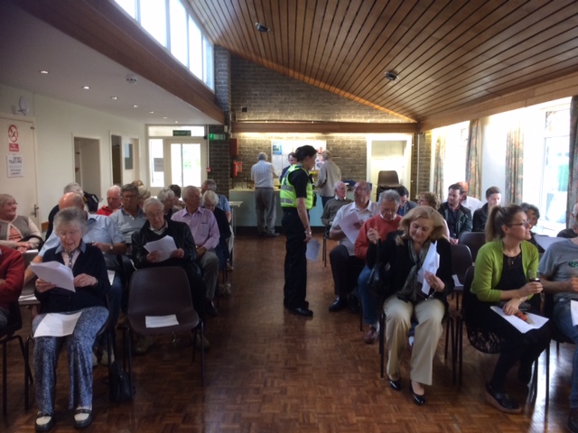 pcso at a meeting